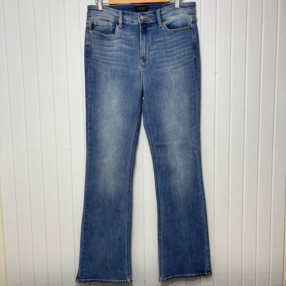 Judy Blue Boot Cut Light Blue Flare Jeans Size 15/32
